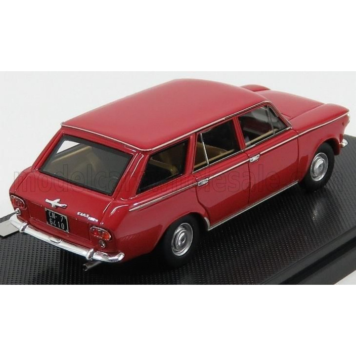 SILAS FIAT 1300 FAMILIARE 1961 - ROSSO SCURO - DARK RED 1/43
