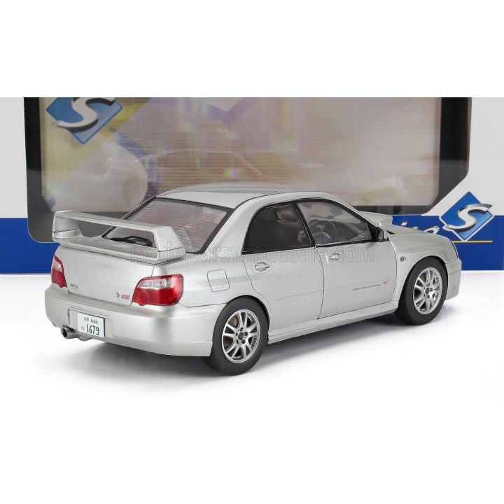 SOLIDO SUBARU IMPREZA WRX STi 2003 - SILVER 1/18