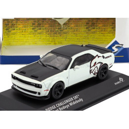 SOLIDO DODGE CHALLENGER SRT HELLCAT COUPE 2020 - WHITE BLACK 1/43