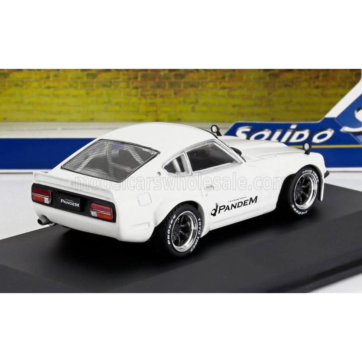 SOLIDO DATSUN 240Z ROCKET BUNNY COUPE 1973 - WHITE 1/43