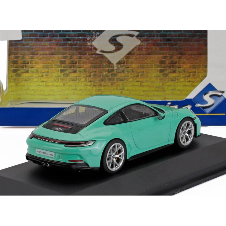 SOLIDO PORSCHE 911 992 GT3 TOURING COUPE 2023 - MINT GREEN 1/43