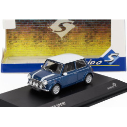 SOLIDO MINI COOPER S 1994 - BLUE WHITE 1/43
