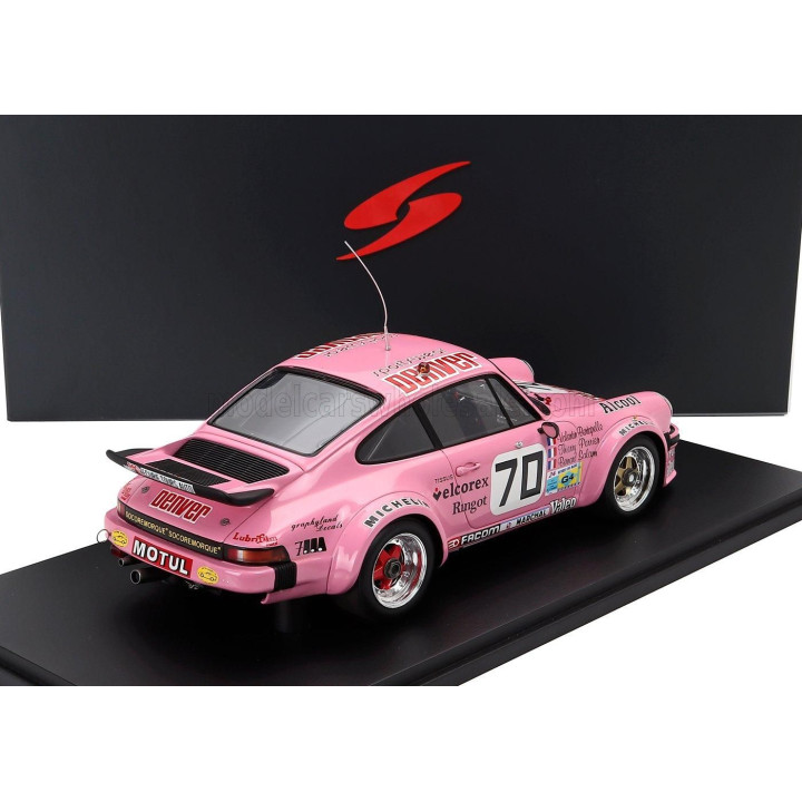 SPARK MODEL PORSCHE 911 934 3.0L TURBO TEAM PERRIER N 70 24h LE MANS 1981 THIERRY PERRIER - VALENTIN BERTAPELLE - BERNARD SALAM 