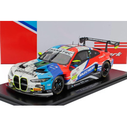 SPARK MODEL BMW 4-SERIES M4 GT3 TEAM WRT N 46 24h SPA 2024 VALENTINO ROSSI - MAXIME MARTIN - RAFFAELE MARCIELLO - WHITE BLUE RED