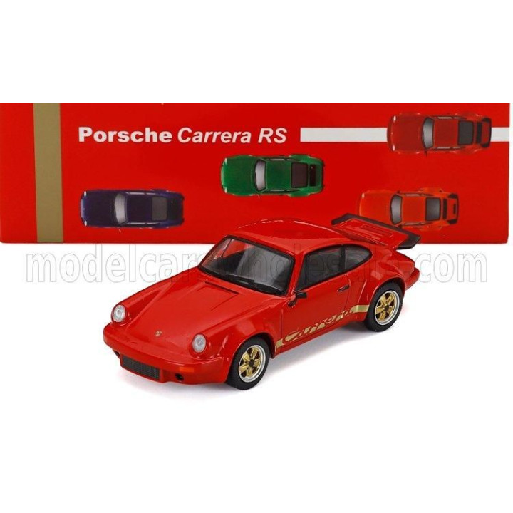 SPARK MODEL PORSCHE 911 3.0 RS COUPE 1974 - RED 1/64