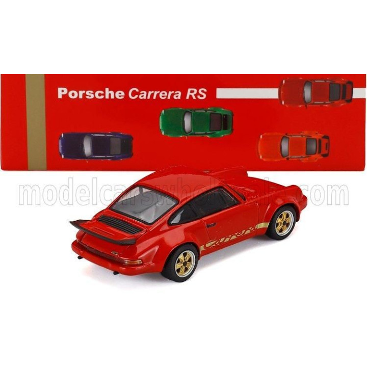 SPARK MODEL PORSCHE 911 3.0 RS COUPE 1974 - RED 1/64