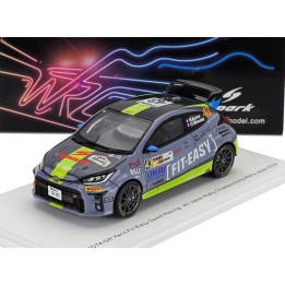 SPARK MODEL TOYOTA YARIS GR TEAM FIT-EASY SPARK RACING N 43 RALLY JAPAN 2024 DIDIER AURIOL - DENIS GIRAUDET - BLUE GREEN BLACK 1