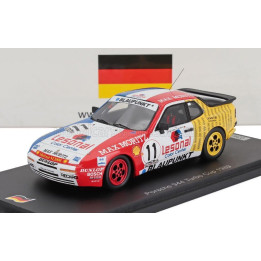 SPARK MODEL PORSCHE 944 TURBO CUP N 11 PORSCHE TURBO CUP 1989 JORG VAN OMMEN - WHITE RED BLUE 1/43