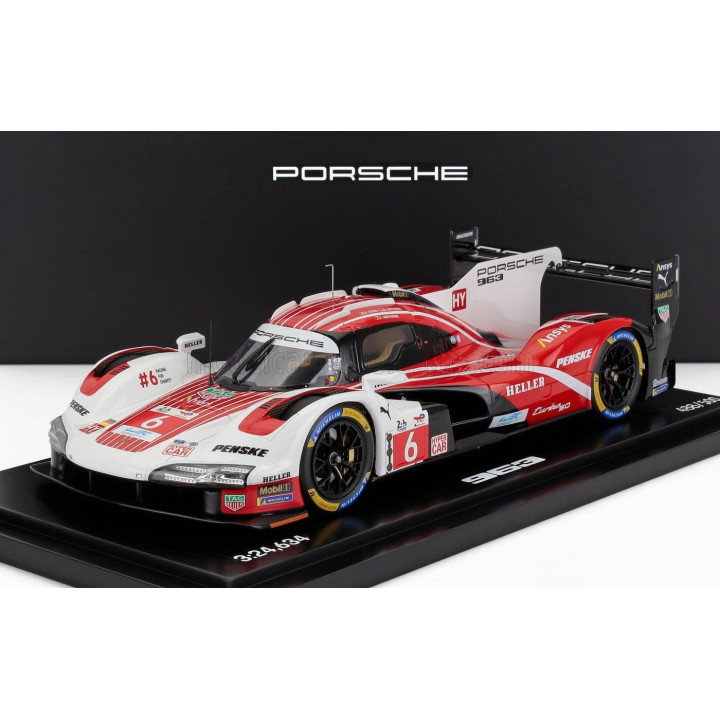 SPARK MODEL PORSCHE 963 9RD 4.6L TURBO V8 TEAM PORSCHE PENSKE MOTORSPORT N 6 4th 24h LE MANS (POLE POSITION) 2024 KEVIN ESTRE - 