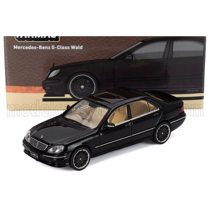 TARMAC MERCEDES BENZ S-CLASS (W220) 2000 - BLACK 1/64