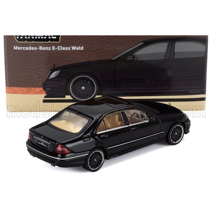 TARMAC MERCEDES BENZ S-CLASS (W220) 2000 - BLACK 1/64