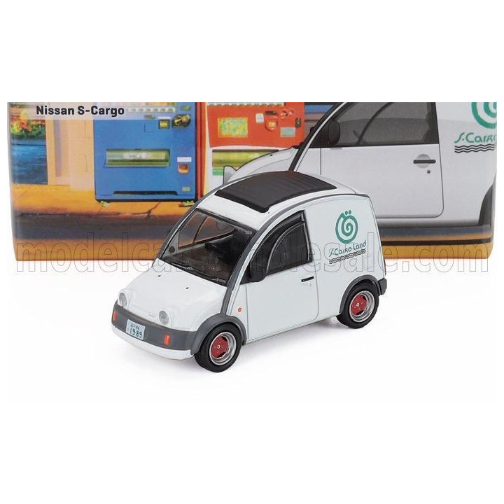TARMAC NISSAN S-CARGO VAN 1989 - WHITE 1/64