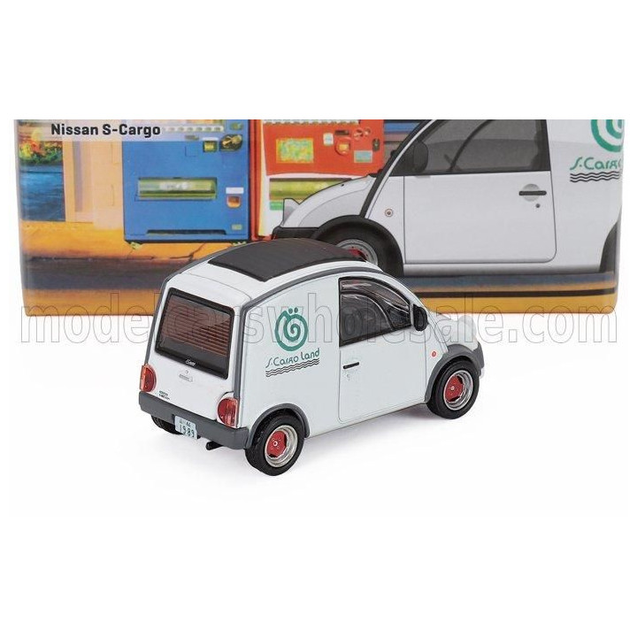 TARMAC NISSAN S-CARGO VAN 1989 - WHITE 1/64