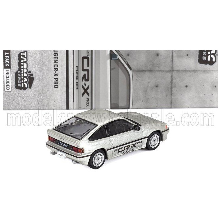 TARMAC HONDA CR-X PRO BALLADE SPORTS MUGEN 1984 - SILVER 1/64