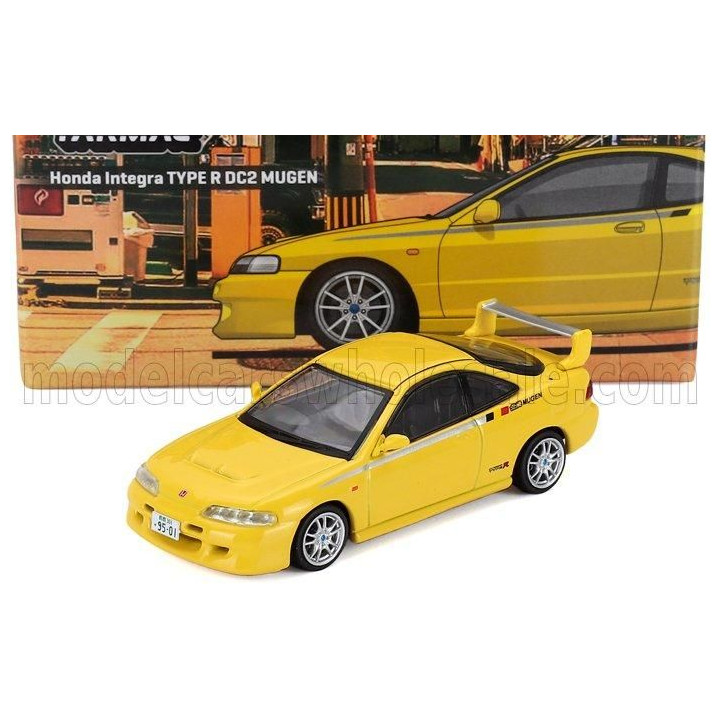TARMAC HONDA INTEGRA TYPE-R (DC2) MUGEN 1997 - YELLOW 1/64
