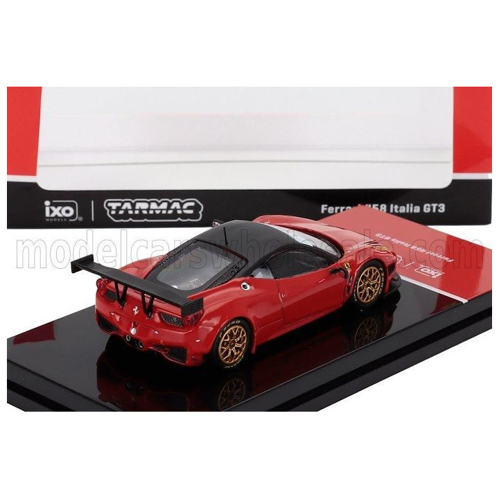 TARMAC FERRARI 458 ITALIA GT3 2011 - RED 1/64