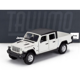 TAYUMO JEEP GLADIATOR PICK-UP TRUCK RUBICON 2020 - WHITE BLACK 1/32