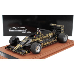 TECNOMODEL LOTUS F1  94T TEAM JPS N 11 DUTCH GP 1983 ELIO DE ANGELIS - BLACK GOLD 1/18