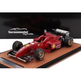 TECNOMODEL FERRARI F1  F310 N 1 SPANISH GP WITH RAIN TIRES 1996 MICHAEL SCHUMACHER - RED 1/18