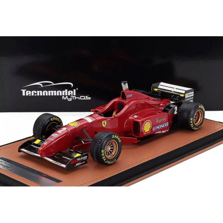 TECNOMODEL FERRARI F1  F310 N 2 SPANISH GP WITH RAIN TIRES 1996 EDDIE IRVINE - RED 1/18