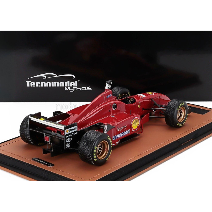 TECNOMODEL FERRARI F1  F310 N 2 SPANISH GP WITH RAIN TIRES 1996 EDDIE IRVINE - RED 1/18