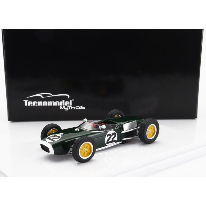 TECNOMODEL LOTUS F1  18 N 22 FRENCH GP 1960 R.FLOCKHART - GREEN 1/43