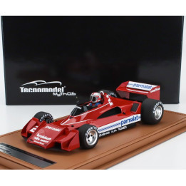 TECNOMODEL ALFA ROMEO F1  BRABHAM BT45C N 2 BRAZILIAN GP (with pilot figure) 1978 JOHN WATSON - RED 1/18