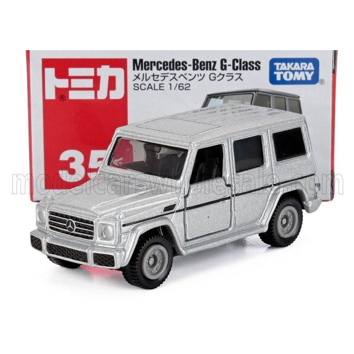 TOMICA MERCEDES BENZ G-CLASS G500 AMG 2018 - SILVER 1/62
