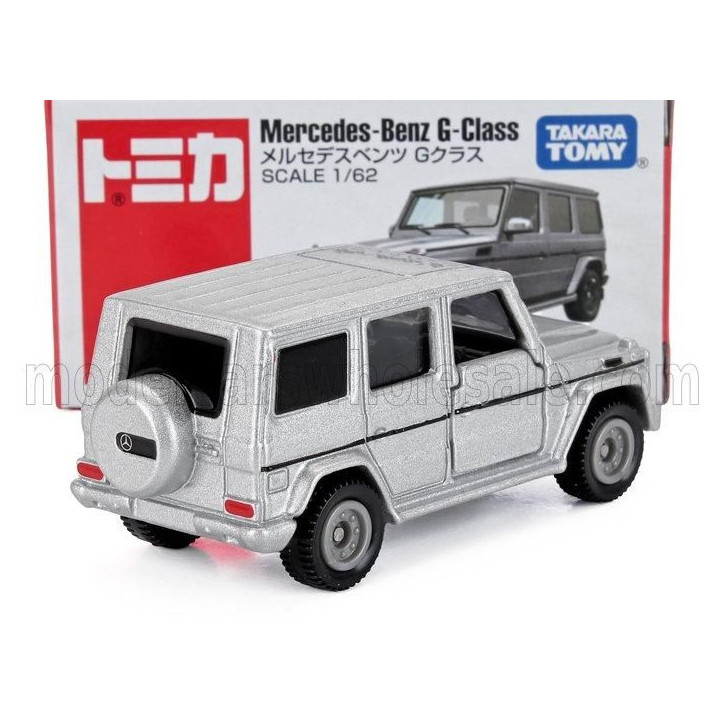 TOMICA MERCEDES BENZ G-CLASS G500 AMG 2018 - SILVER 1/62