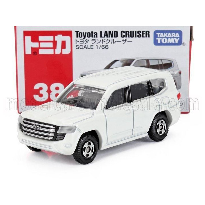 TOMICA TOYOTA LAND CRUISER 2022 - WHITE 1/66