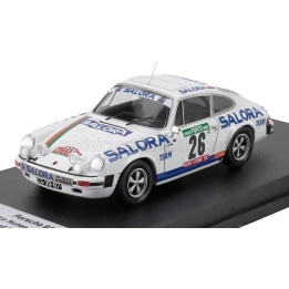 TROFEU PORSCHE 911S COUPE N 26 RALLY PORTUGAL 1981 AMERICO NUNES - JOAO CARDOSO - WHITE 1/43