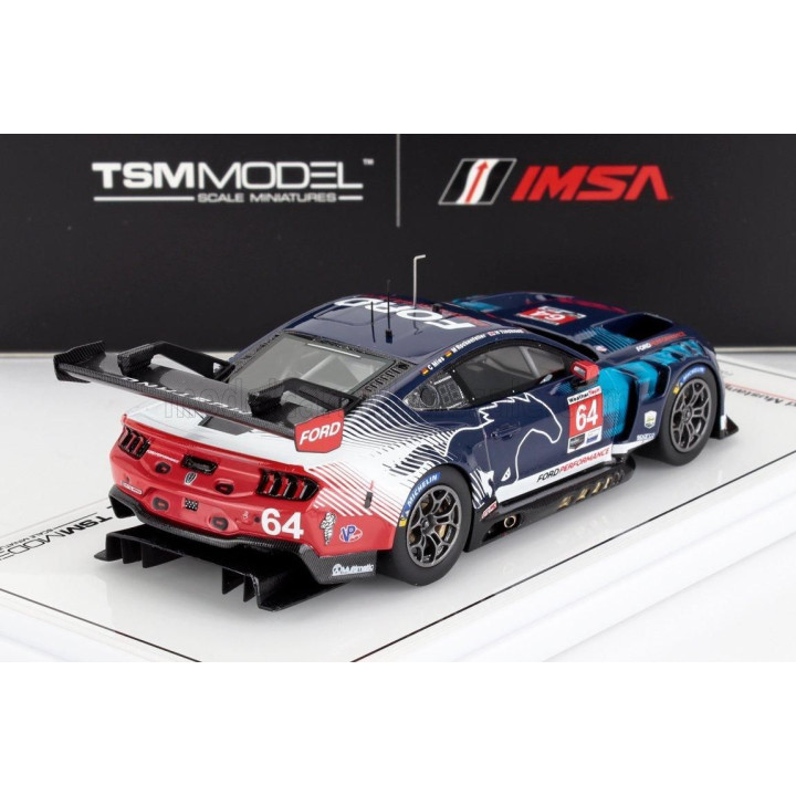 TRUESCALE FORD USA MUSTANG GT3 5.4L V8 TEAM MULTIMAC MOTORSPORT N 64 IMSA 24h DAYTONA 2024 CHRISTOPHER MIES - MIKE ROCKENFELLER 