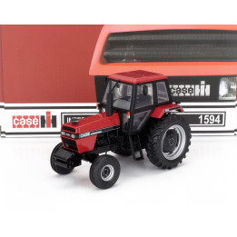 UNIVERSAL HOBBIES CASE-IH 1594 2WD TRACTOR 1986 - RED BLACK 1/32