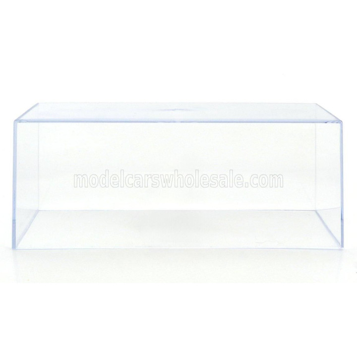 VETRINA DISPLAY BOX VETRINA DISPLAY BOX ONLY TRANSPARENT COVER FOR 1/43 SCALE - SOLO COPERTURA TRASPARENTE - Lungh.LENGTH cm 17.