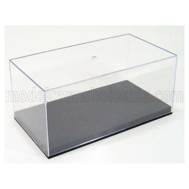 VETRINA DISPLAY BOX VETRINA DISPLAY BOX FOR 1 OR 2 1/43 - Lungh.cm 20 X Largh.cm 11 X Alt.cm 9.1 (altezza interna cm 7.5) - PLAS