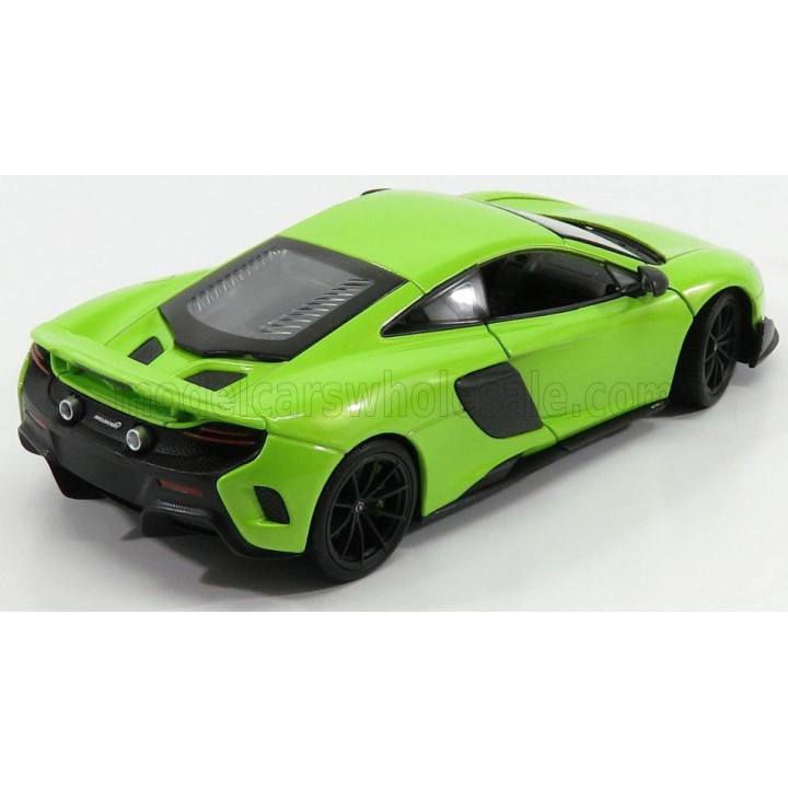 WELLY McLAREN 675LT 2015 - LIGHT GREEN MET 1/24