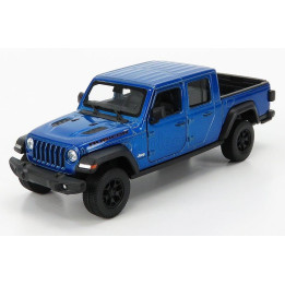 WELLY JEEP RUBICON PICK-UP 2019 - BLUE 1/27
