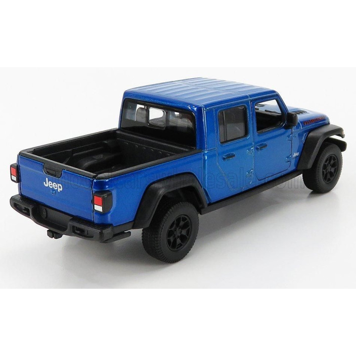 WELLY JEEP RUBICON PICK-UP 2019 - BLUE 1/27