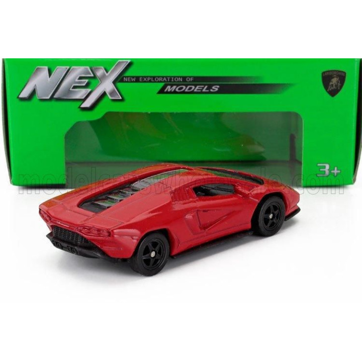 WELLY LAMBORGHINI COUNTACH LPi 800-4 2021 - RED 1/64