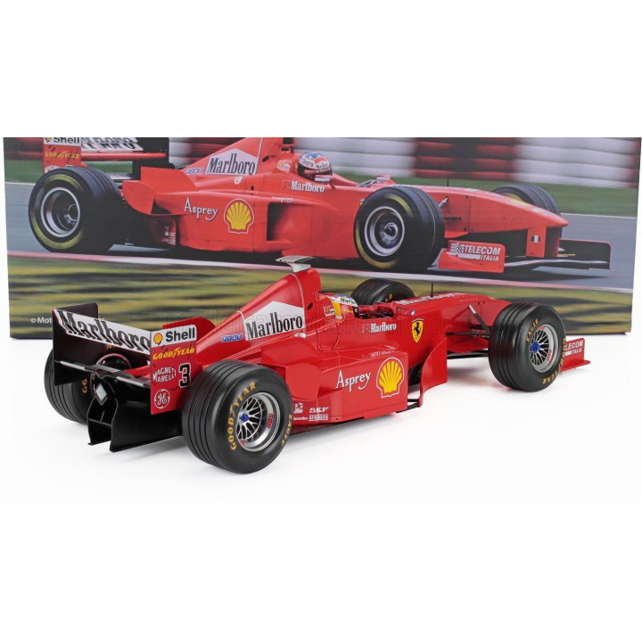 WERK83 FERRARI F1  F300 N 3 WINNER MONTREAL CANADA GP 1998 MICHAEL SCHUMACHER - RED WHITE 1/12