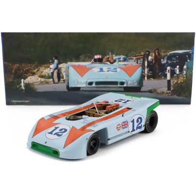 WERK83 PORSCHE 908/03 SPIDER TEAM JOHN WYER AUTOMOTIVE ENGINEERING GULF N 12 WINNER TARGA FLORIO 1970 JO SIFFERT - BRIAN REDMAN 