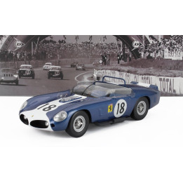 WERK83 FERRARI 250 TR61 3.0L V12 SPIDER TEAM N.A.R.T. NORTH AMERICAN RACING N 18 24h LE MANS 1962 PETER RYAN - JOHN FULP - BLUE 