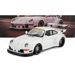WERK83 PORSCHE 911 993 RWB RAUH-WELT FURUSATO SIDNEY HOFFMANN COUPE 1995 - WHITE 1/18