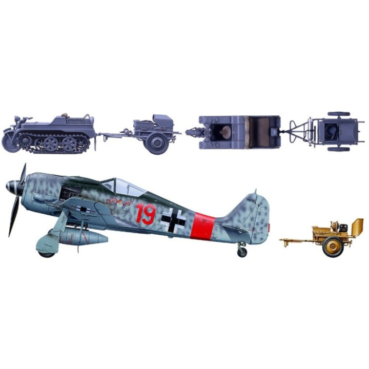 Tamiya 1:48 Kettenkraftrad s napájacou jednotkou APS | RCsvet