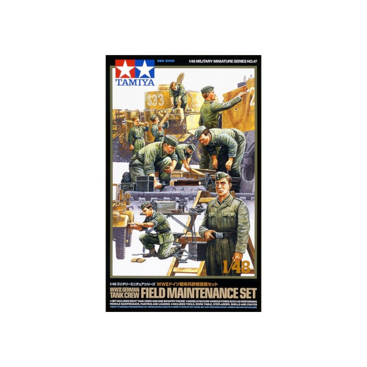 Tamiya 1:48 Nemecká tanková posádka - poľná údržba | RCsvet