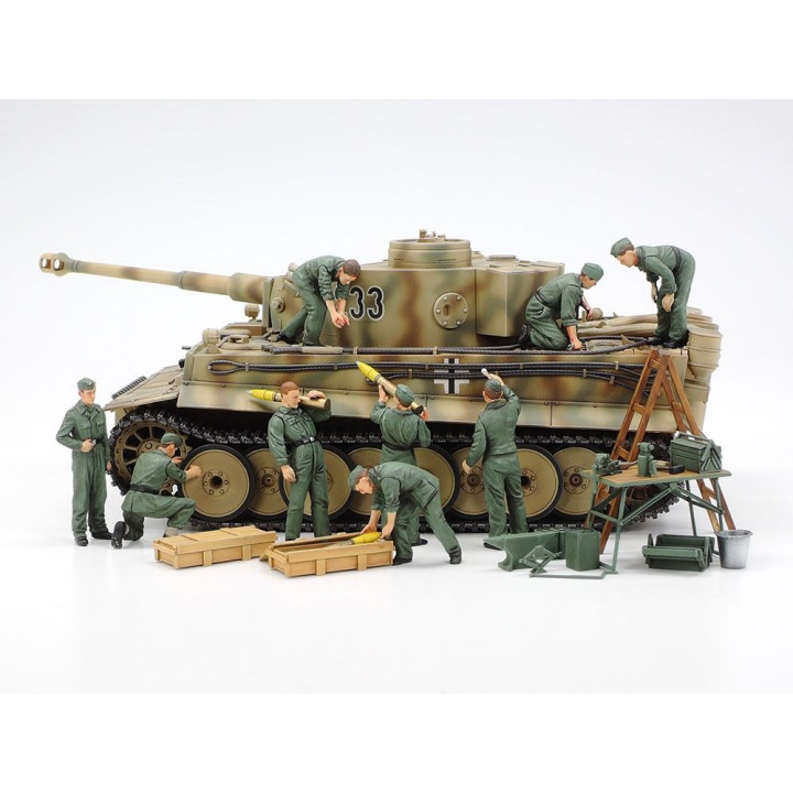 Tamiya 1:48 Nemecká tanková posádka - poľná údržba | RCsvet