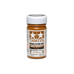 Tamiya Farba na textúru diorám – efekt pôdy, hnedá (100 ml) | RCsvet