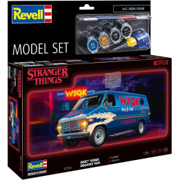 ModelSet STRANGER THINGS auto 67732 - GMC® WSQK Squawk Van (1:25)