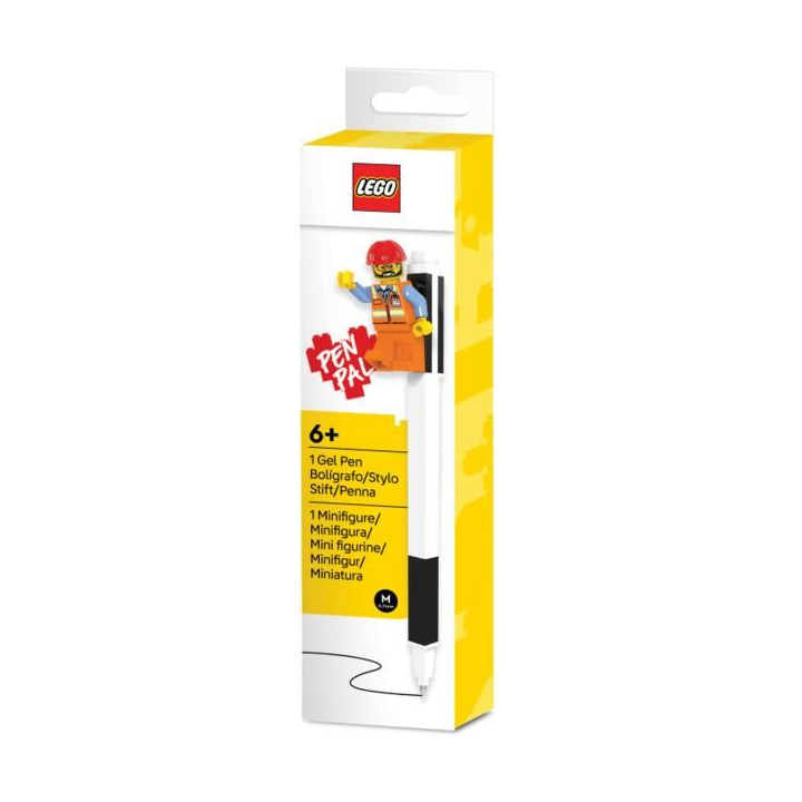 LEGO gelové pero s minifigurkou modré