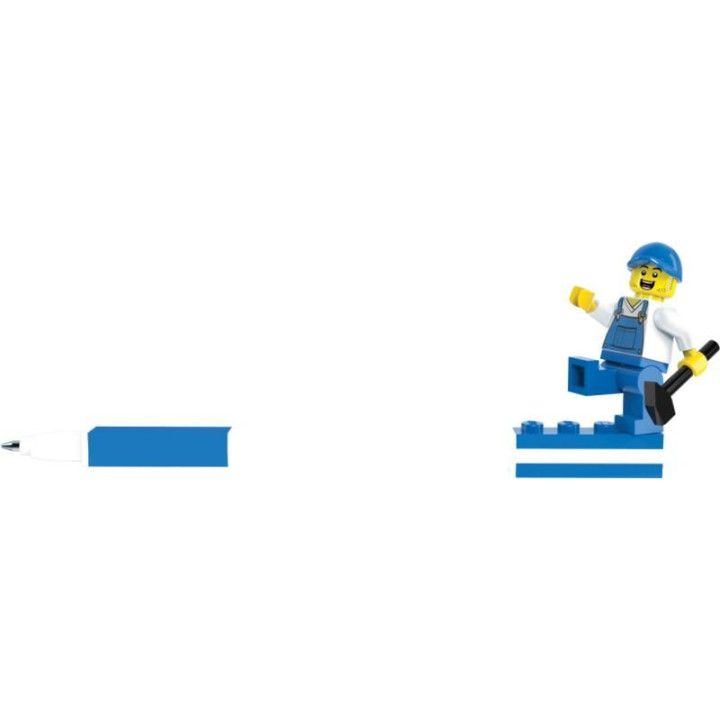 LEGO gelové pero s minifigurkou červené